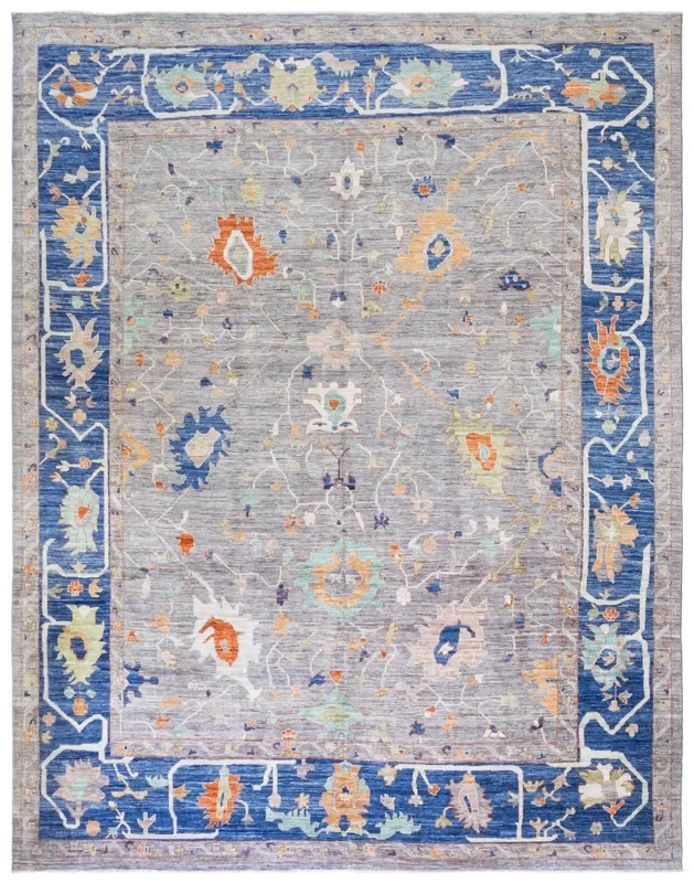 Oushak Handwoven Traditional Rug, J79747
