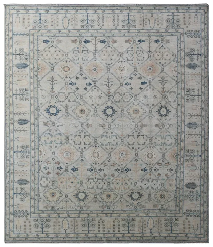 Oushak Handwoven Tribal Rug, J76829