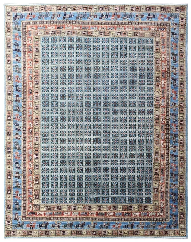 Pazyryk Handwoven Tribal Rug, J76837
