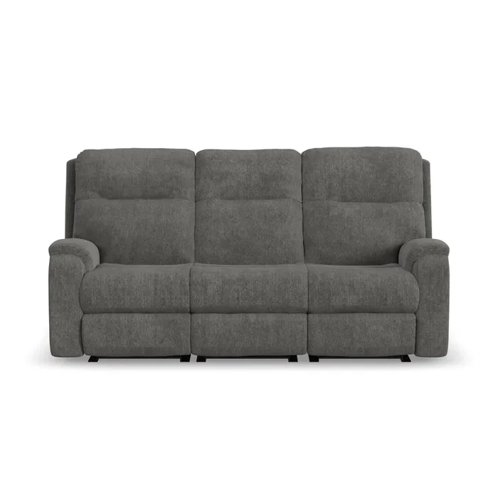 Penn – Fabric Power Reclining Sofa With Power Headrests & Lumbar