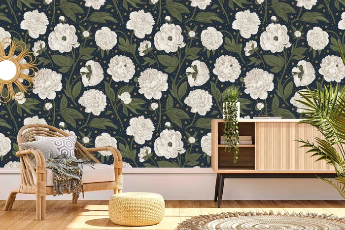 Peony Wallcovering