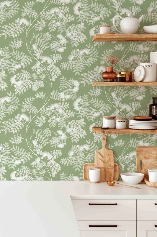Persian Silk Tree Pattern – Green