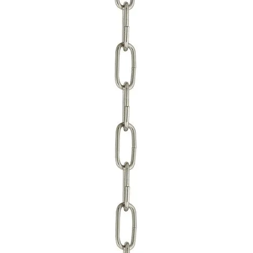 Polished Nickel 3′ Standard Decorative Chain