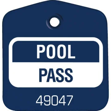 Recreational Pool Pass, Blue Package Of 100