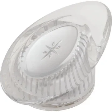 Replacement For Valley Hot/Cold Faucet-Shower Handle Clear