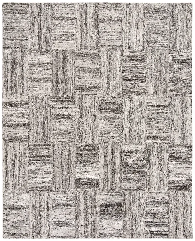 Safavieh Abstract Abt601A Ivory / Charcoal Rugs