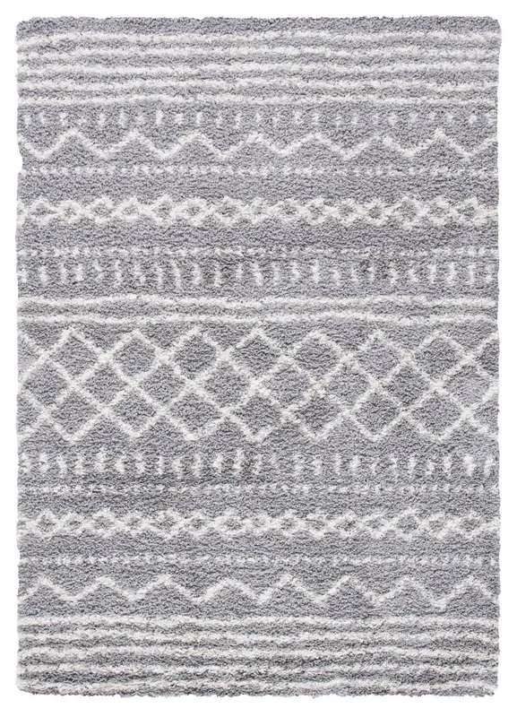 Safavieh Arizona Shag Asg741G Grey/Ivory Rug