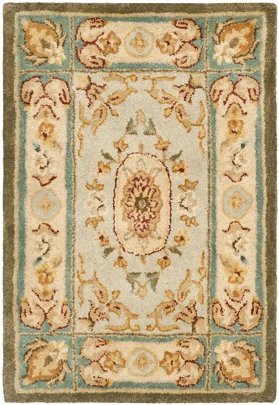 Safavieh Bergama brg174a Light Blue / Ivory Rugs