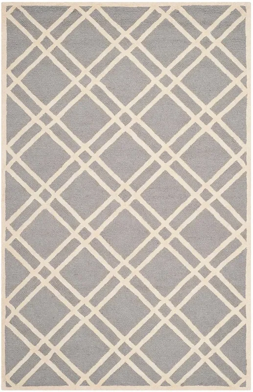 Safavieh Cambridge Cam142D Silver / Ivory Rugs