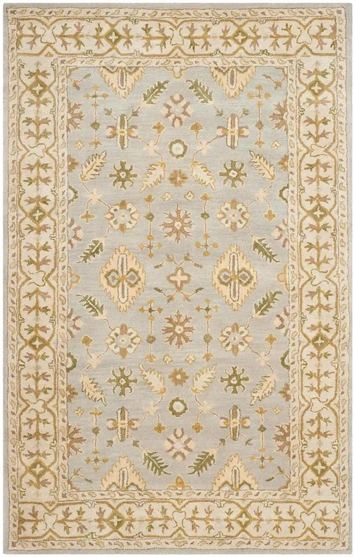 Safavieh Classic Cl933A Light Blue / Ivory Rugs