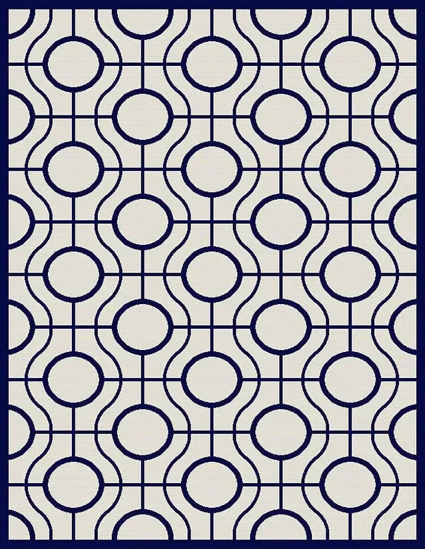 Safavieh Courtyard Cy6115-258 Beige / Navy Rugs