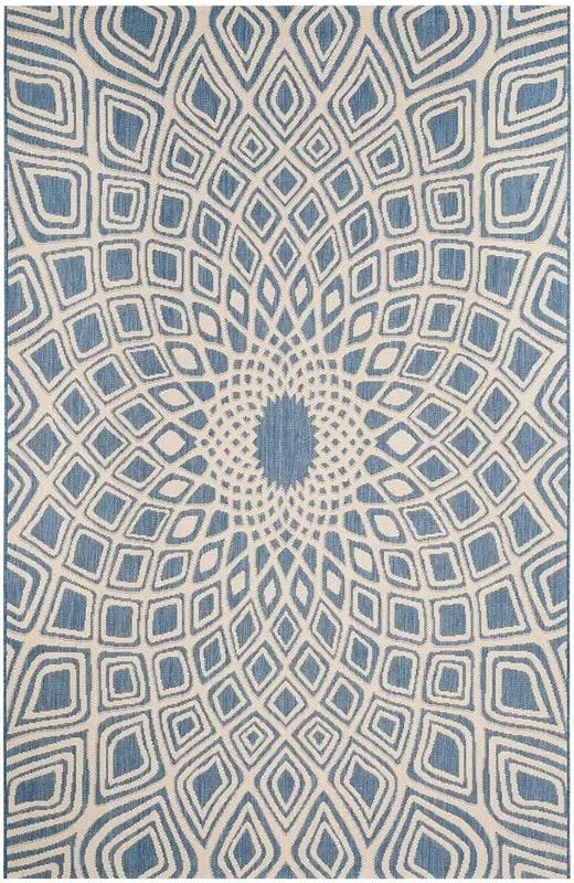 Safavieh Courtyard Cy6616-23321 Blue / Beige Rugs