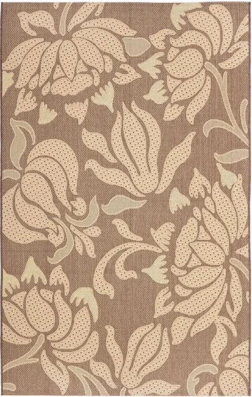 Safavieh Courtyard Cy7013-229A21 Light Chocolate / Cream Rugs