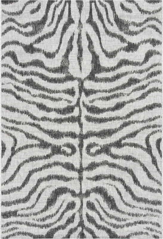 Safavieh Courtyard Cy8444-37612 Grey/Black Rugs
