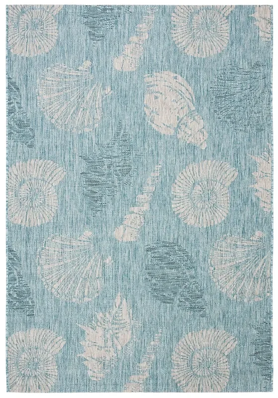 Safavieh Courtyard Cy8547-37121 Aqua / Cream Rugs