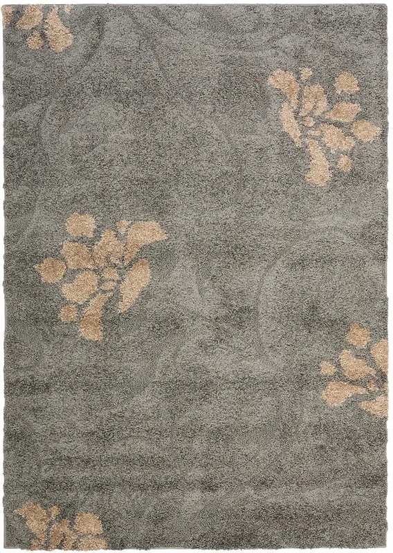 Safavieh Florida Shag Sg464-8013 Grey / Beige Rugs