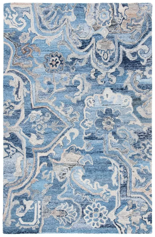 Safavieh Marquee Mrq116M Blue/Grey Rugs