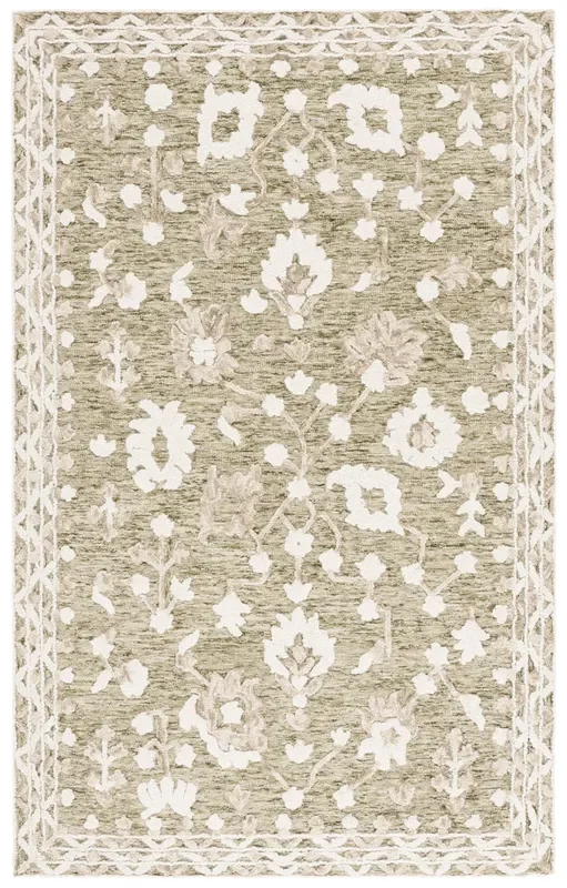 Safavieh Marquee Mrq503Y Green/Ivory Rug