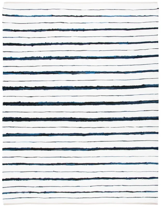 Safavieh Montauk Mtk623N Navy/Ivory Rugs