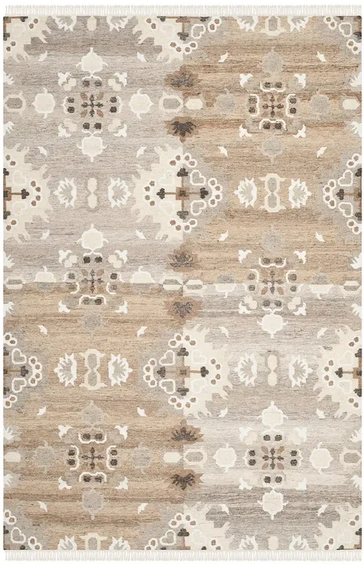 Safavieh Natural Kilim Nkm318A Grey / Multi Rugs