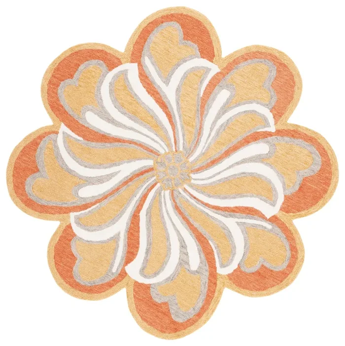 Safavieh Novelty Nov107A Rust/Gold Rug
