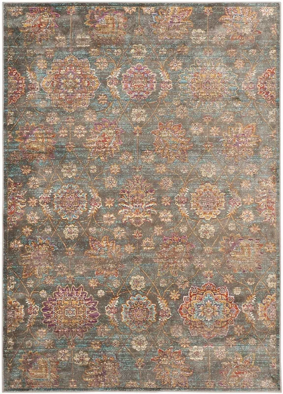 Safavieh Sevilla Sev814G Grey / Multi Rugs