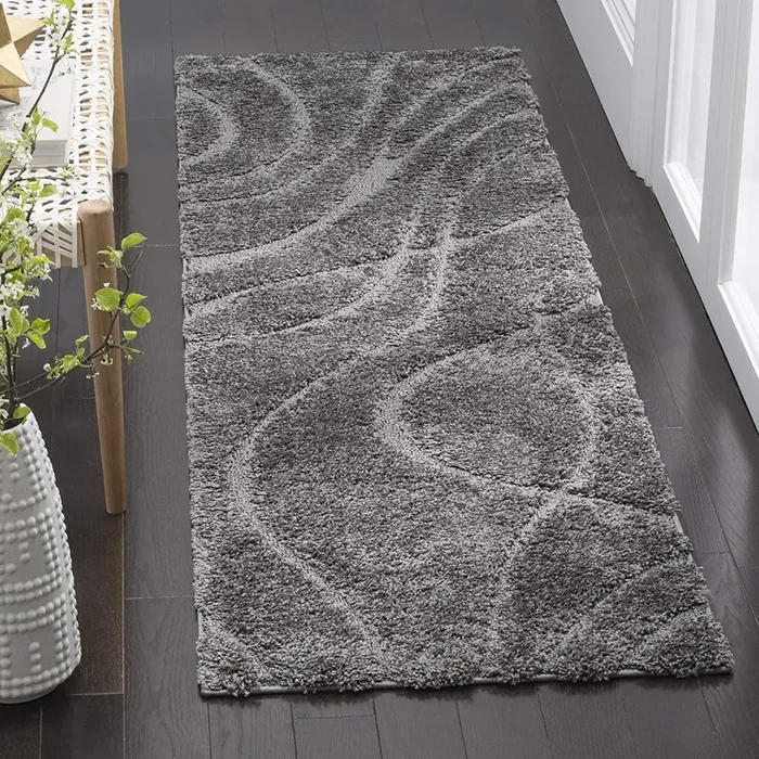 Safavieh Shag Sg471 Grey/Grey Rug