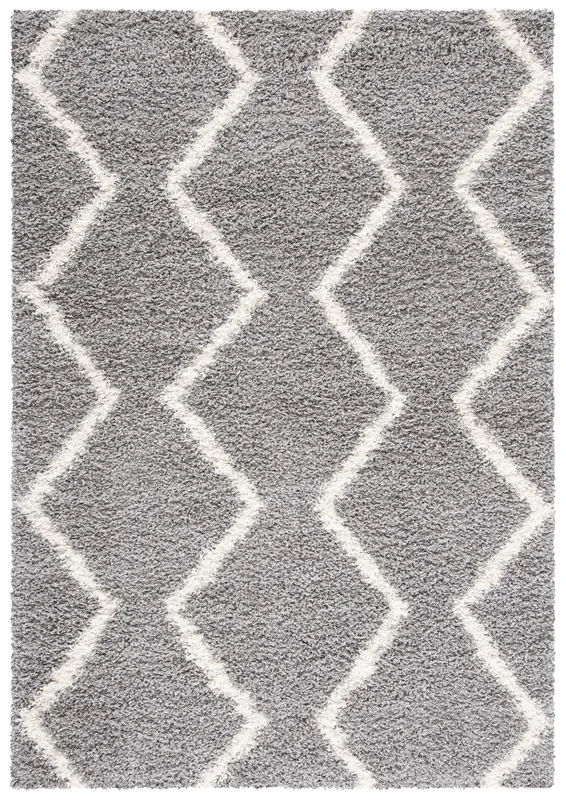 Safavieh Venus Shag Vns680J Grey/Ivory Rugs