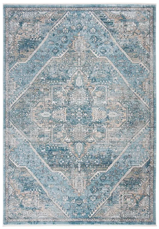 Safavieh Victoria Vic932F Blue/Grey Rugs