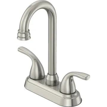 Seasons Anchor Point Bar Faucet Brushed Nickel Two Handle