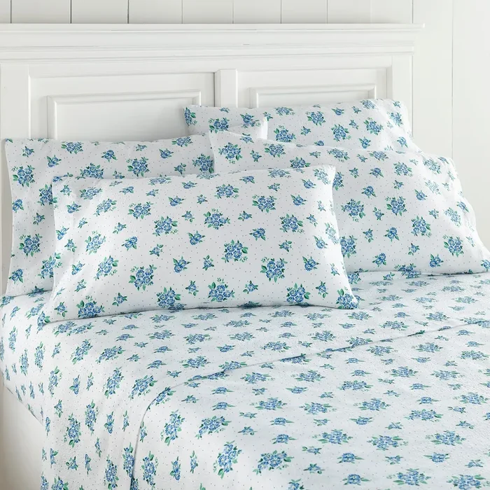 Shavel Home Products – Seersucker printed Stylish and Modern Sheet Set