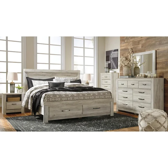 Signature Design by Ashley Bellaby B331B19 7 pc King Platform Storage Bedroom Set