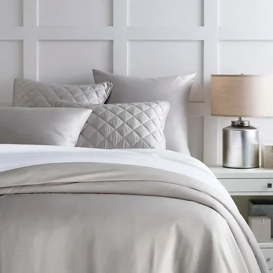 Silken Solid Twin Duvet Cover