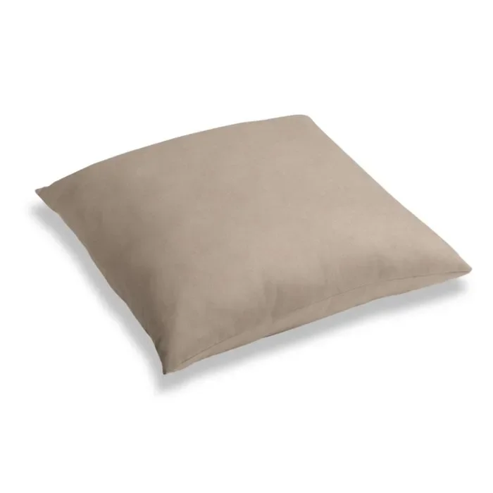 Simple Floor Pillow in Classic Velvet – Taupe