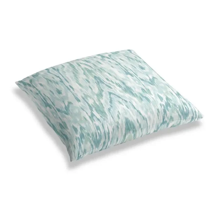 Simple Floor Pillow in Mirage – Surf