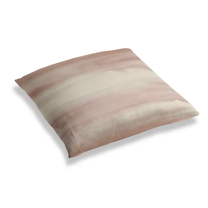 Simple Floor Pillow in Up In The Sky – Blush