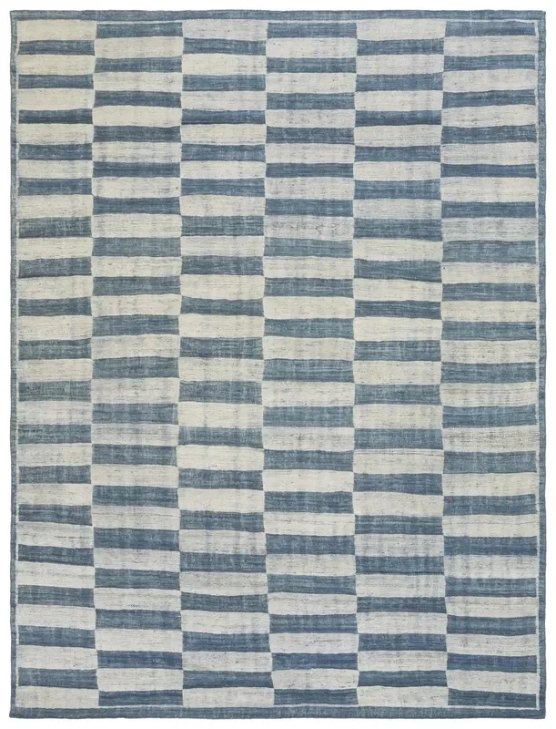 Stripes Handwoven Contemporary Rug, J80845
