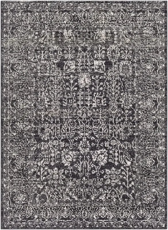 Surya Harput Hap-1028 Black, Light Gray, Beige Rugs