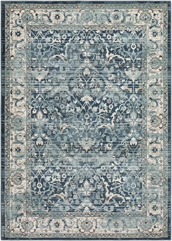 Surya Mesopotamia Mep-2306 Navy, Medium Gray, Teal, Denim Rugs