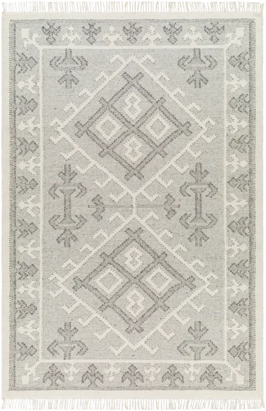 Surya Valerie Vla-2305 Off-White, Charcoal, Medium Gray Rug
