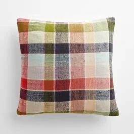 Taunton Plaid Throw Pillow Cover 17″ x 17″ #5