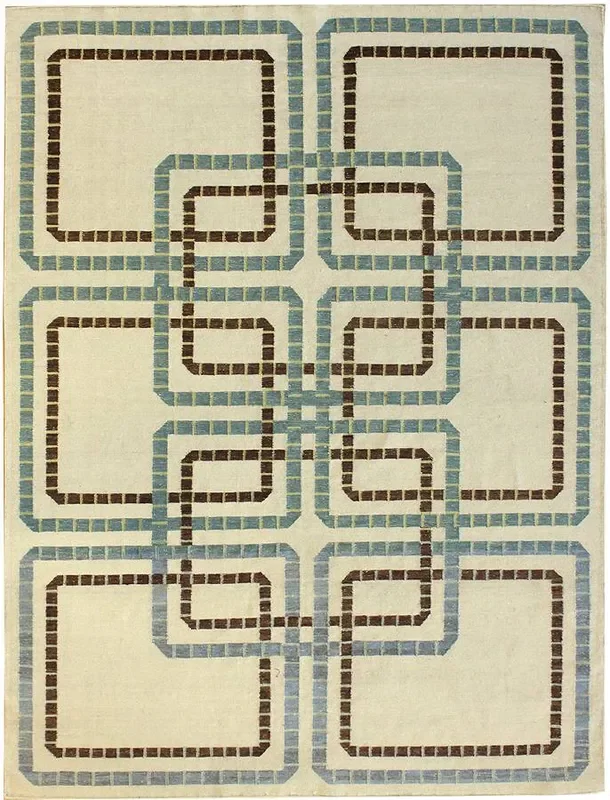 Tesserae Handwoven Contemporary Rug, J27351