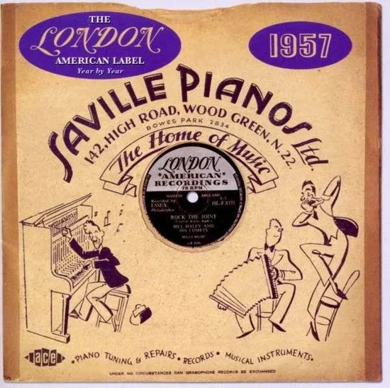 The London American Label ~ 1957