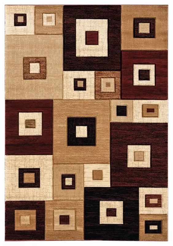 United Weavers Bristol Cicero Burgundy (2050-10234) Rugs