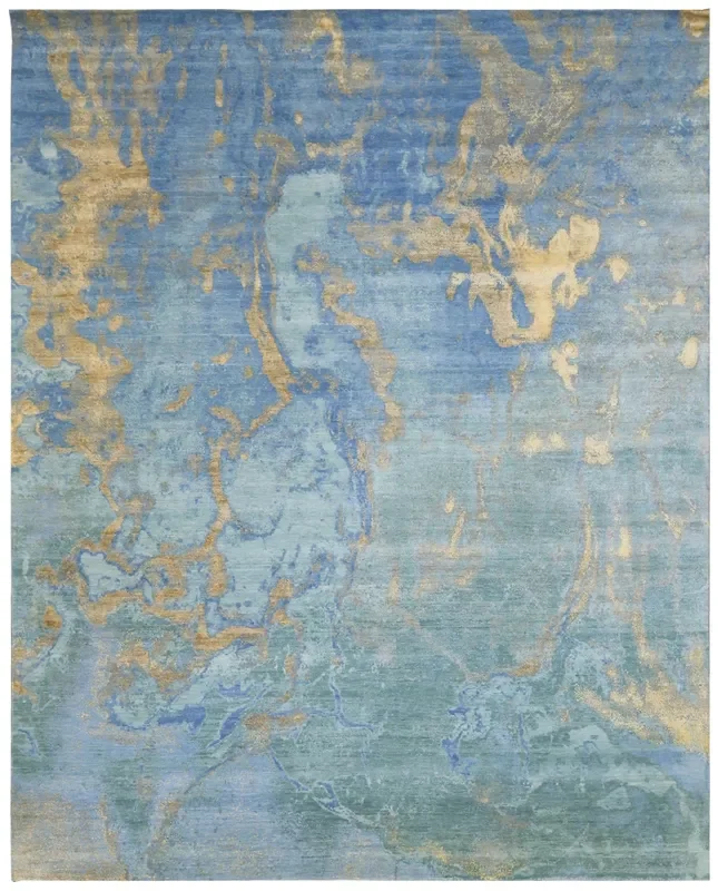 Vapor Handwoven Contemporary Rug, J76096