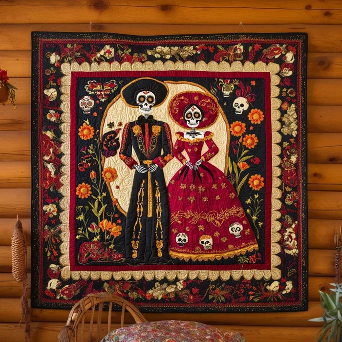 Velvet Skeleton WN0608095CL Quilt