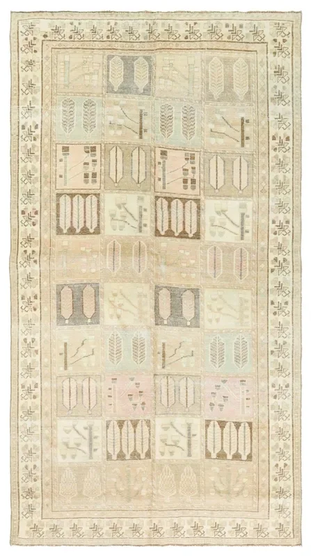 Vintage Bakhtiari Handwoven Tribal Rug, J69223