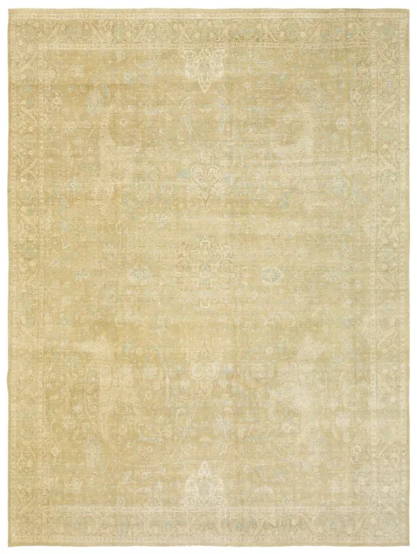 Vintage Bijar Handwoven Transitional Rug, J69616