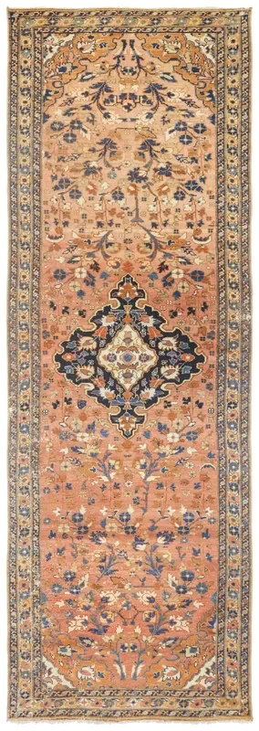 Vintage Hamadan Handwoven Traditional Rug, J73107