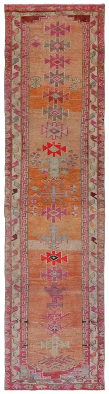 Vintage Herki Handwoven Tribal Rug, J70001